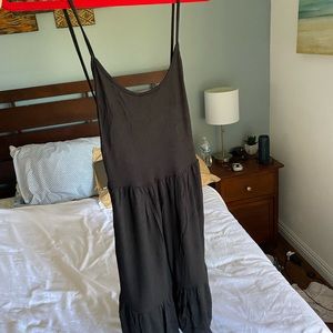 Black cami dress